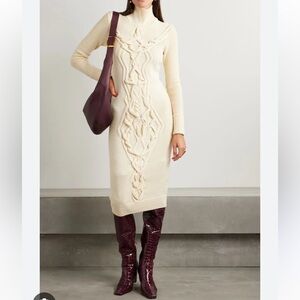 Isabel Marant Cream Knit Dress